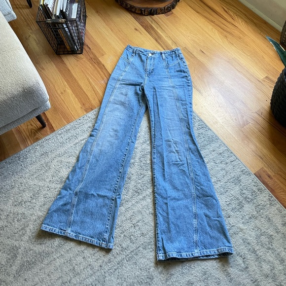 Anthropologie Wideleg flare jeans - Picture 1 of 3